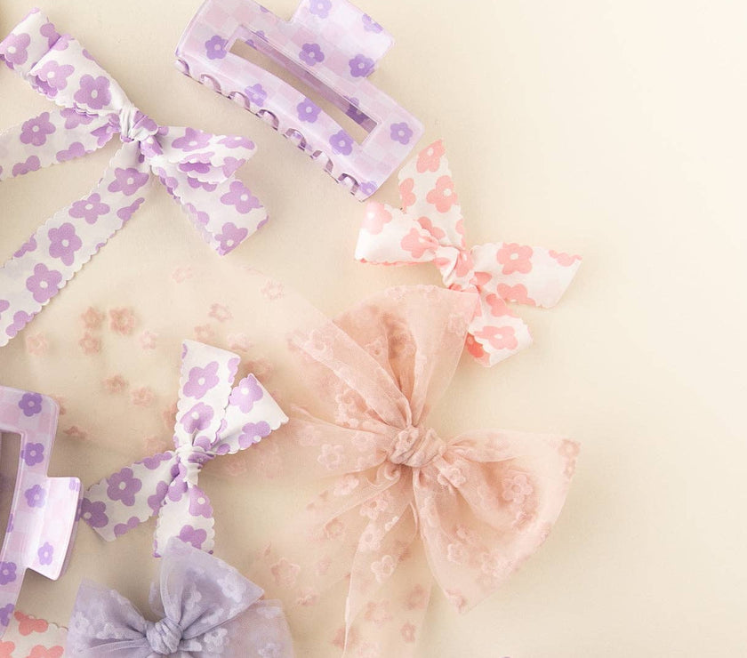 Bloom - Pink | Tulle Statement Bow