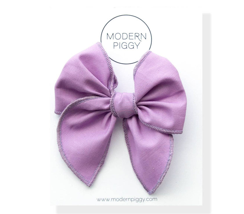 Striking Purple | Petite Party Bow