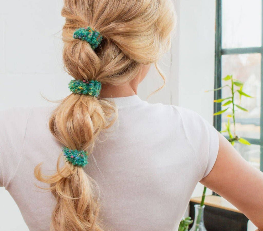 Pom Pom Hair Ties - Choose Your Color!