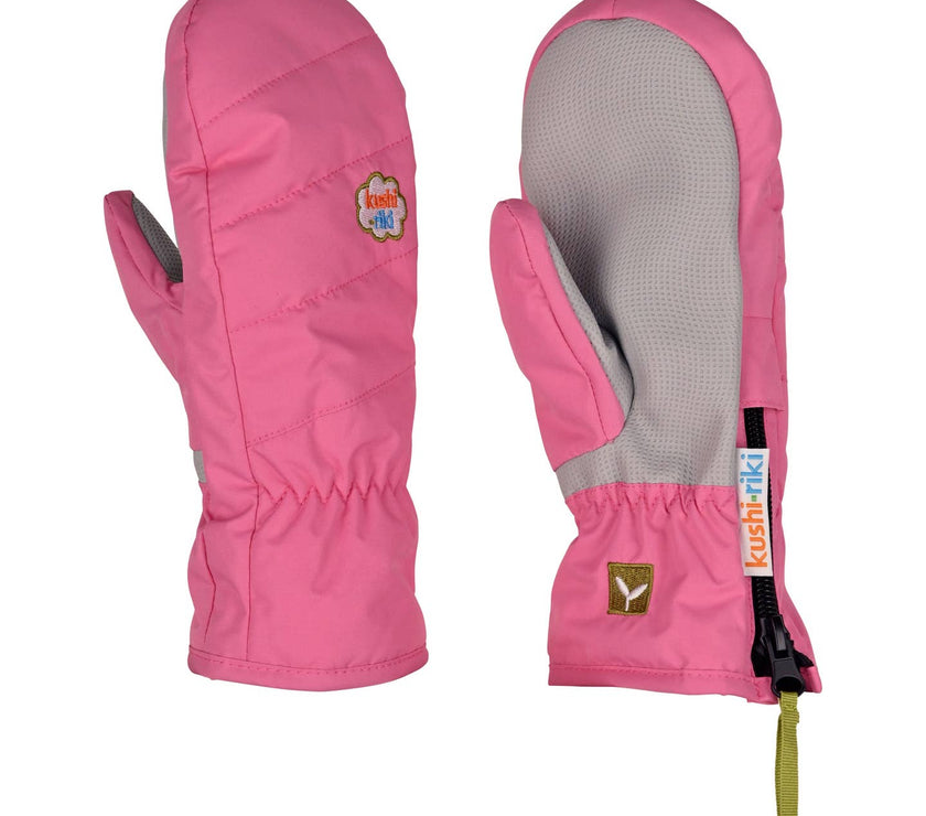 Snow Mittens with Zipper