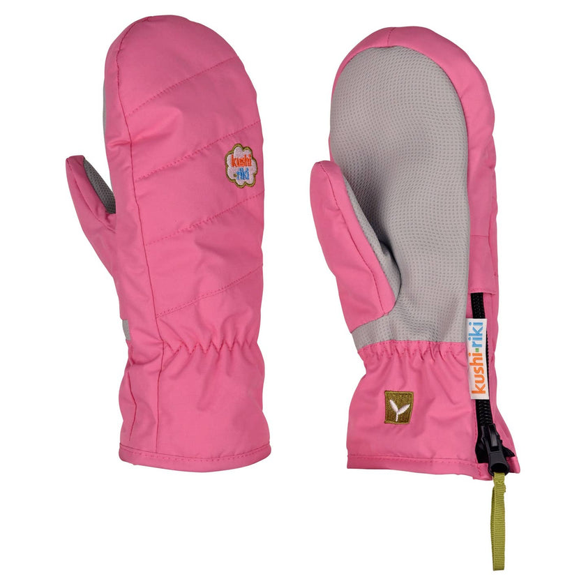 Snow Mittens with Zipper