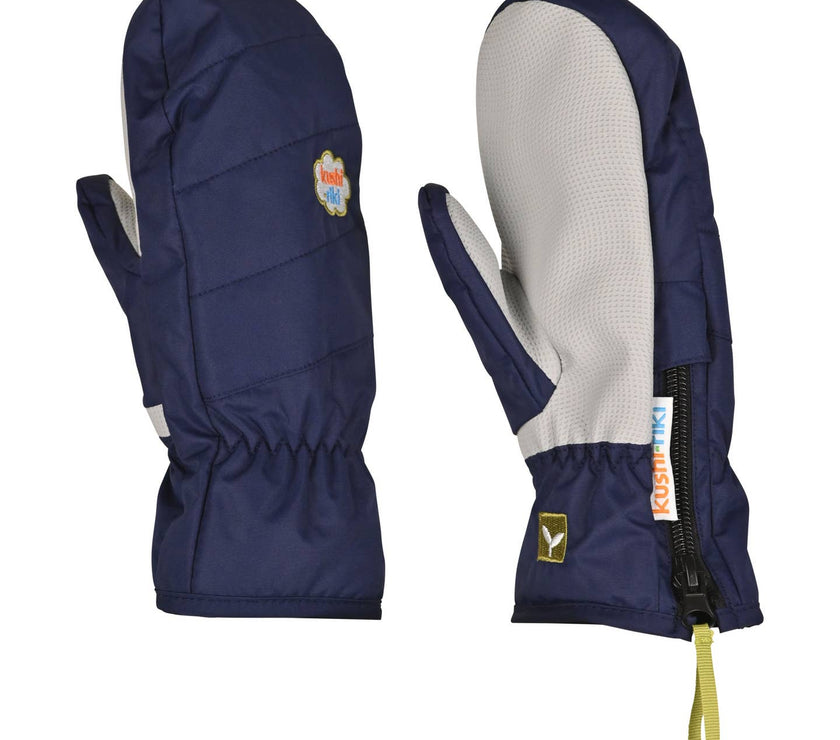 Snow Mittens with Zipper