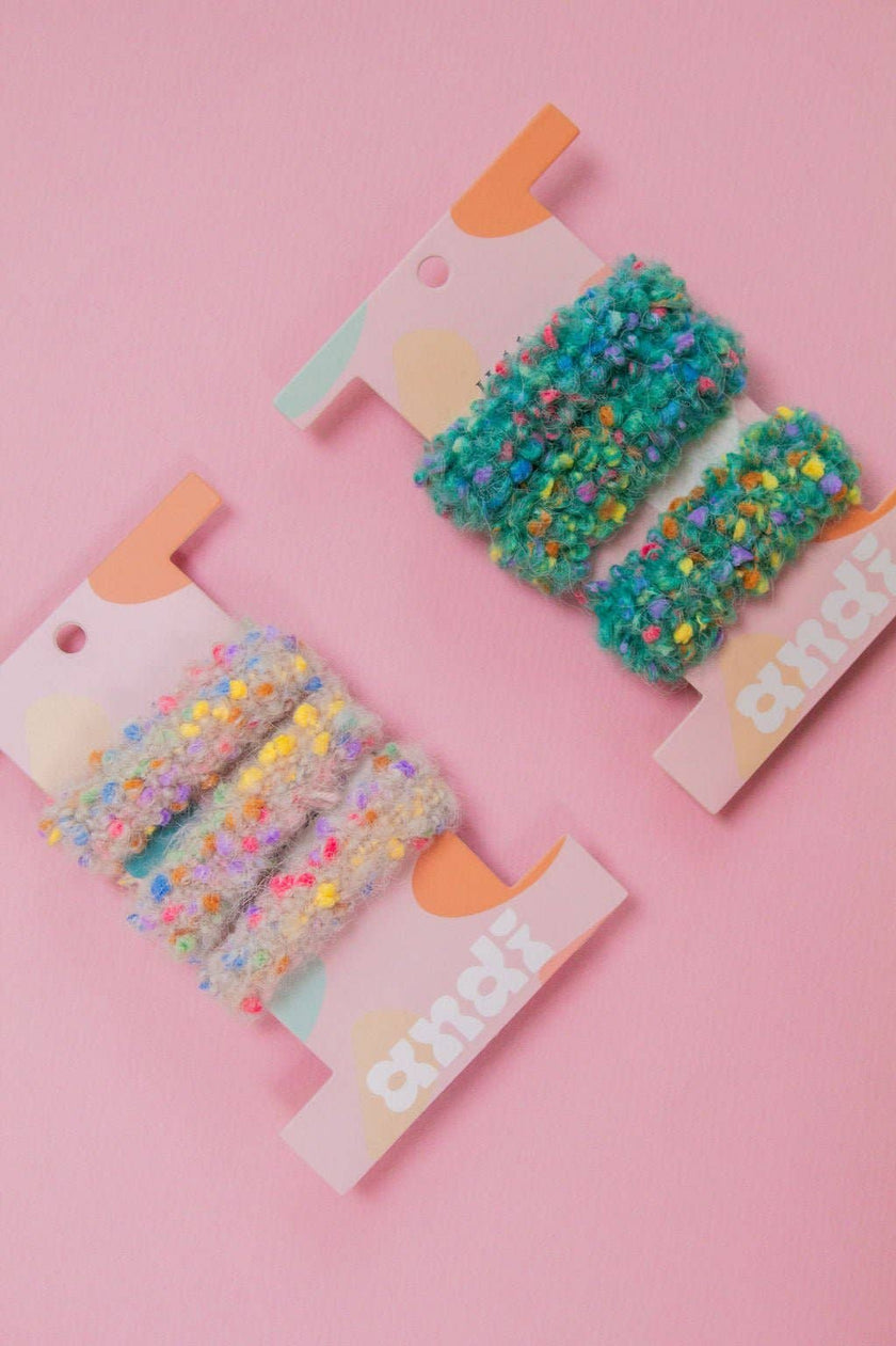 Pom Pom Hair Ties - Choose Your Color!