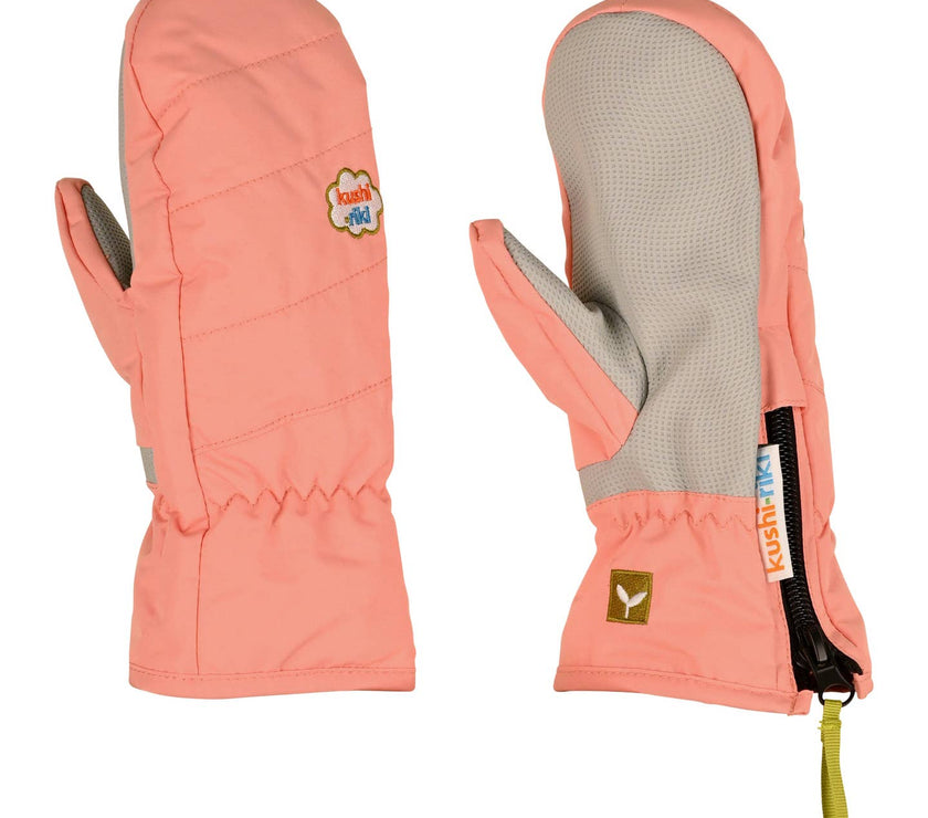Snow Mittens with Zipper