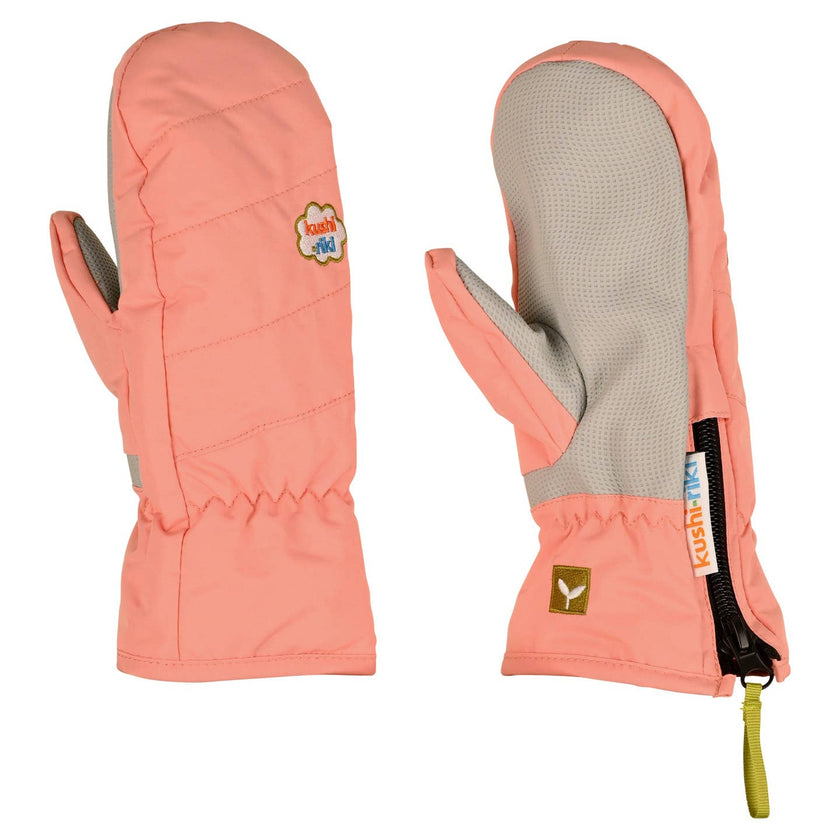 Snow Mittens with Zipper