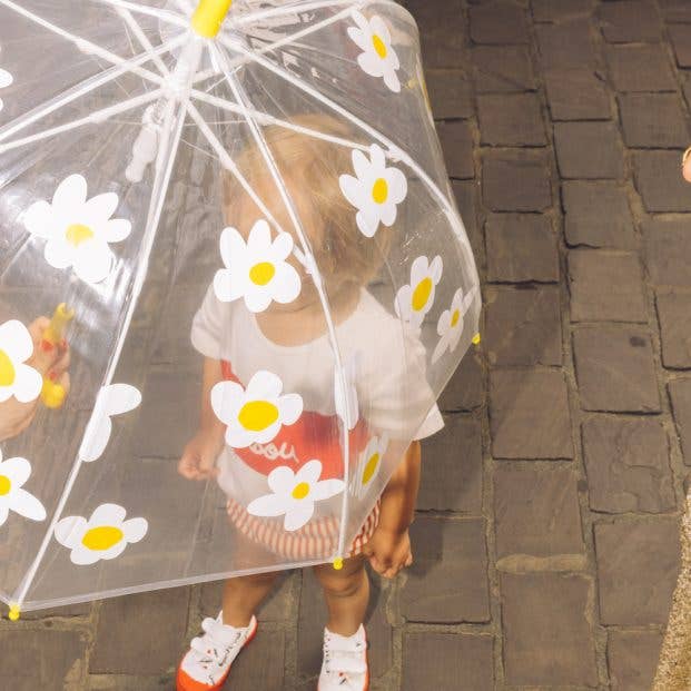 Mathilde Cabanas White Floral Umbrella 🌼 (Child)