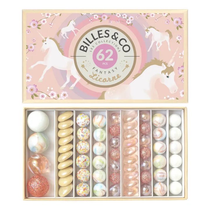 Billes and Co. Marble Set - Unicorn - Laeta Kids