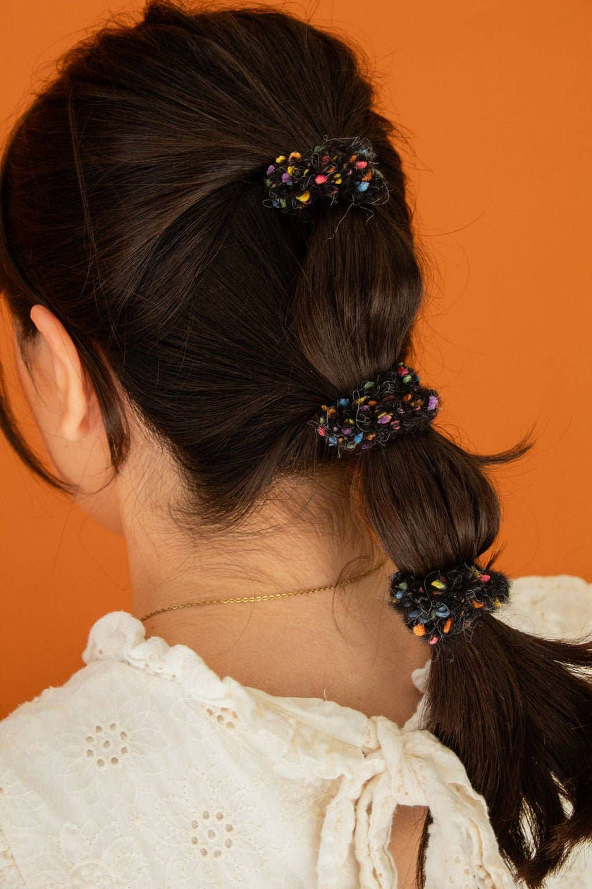 Pom Pom Hair Ties - Choose Your Color!