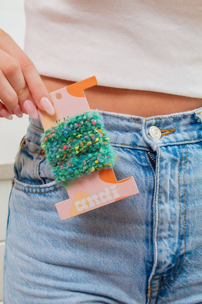 Pom Pom Hair Ties - Choose Your Color!