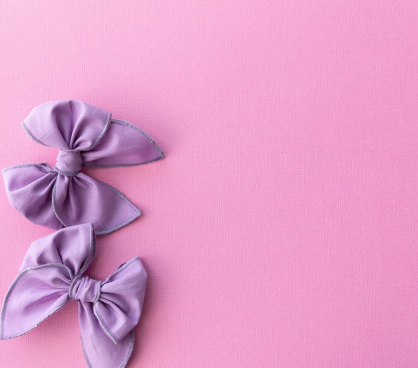 Striking Purple | Petite Party Bow