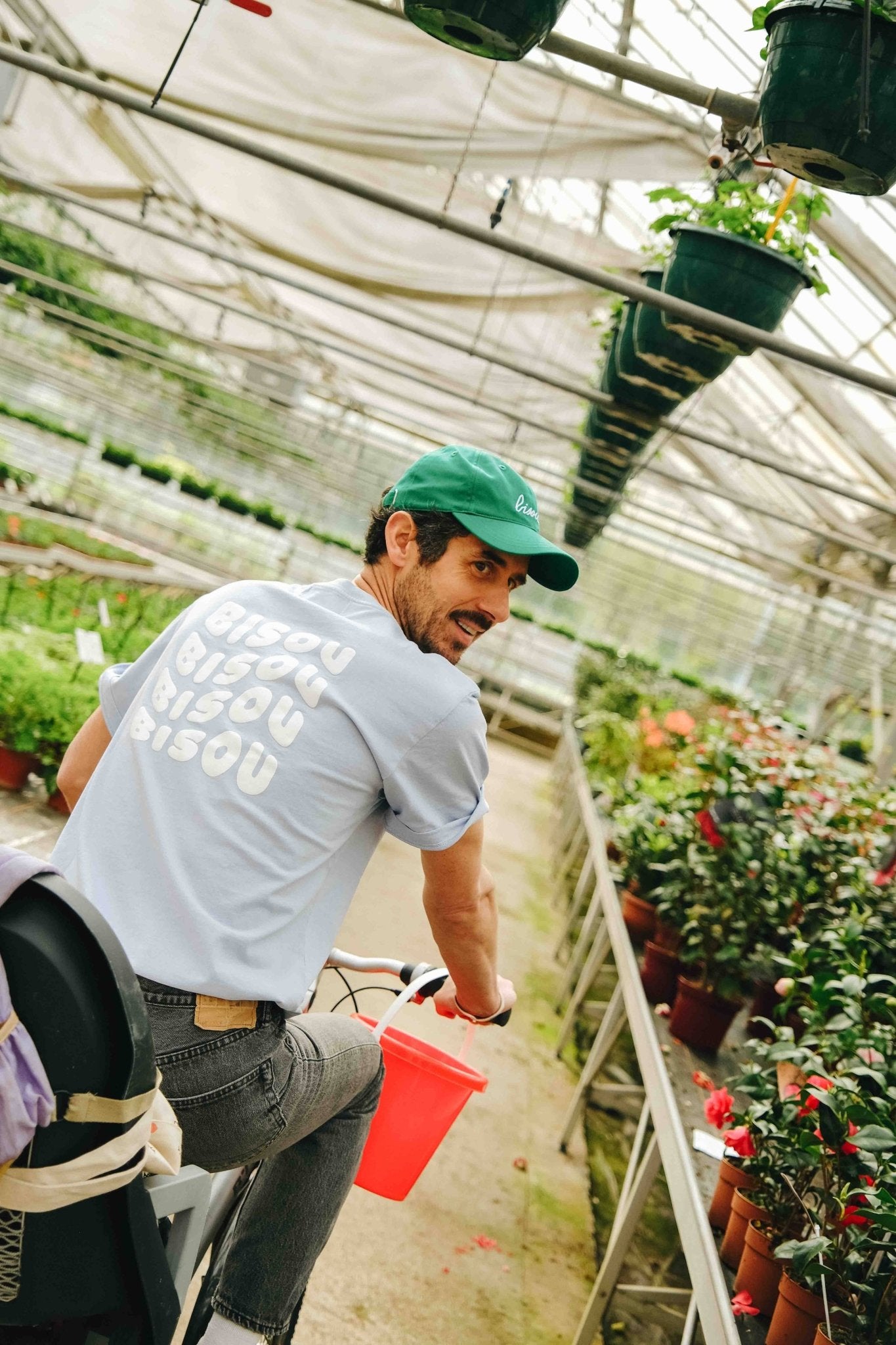 Green Bisou cap - Laeta Kids