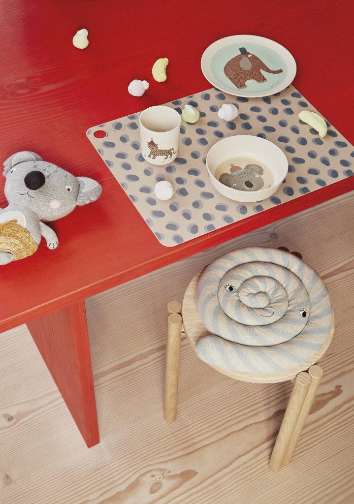 Lollipop Cushion - Blue - Laeta Kids