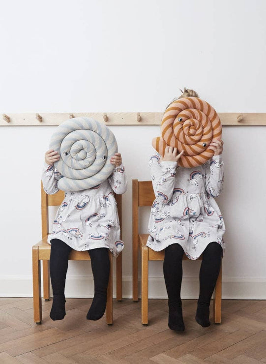 Lollipop Cushion - Blue - Laeta Kids