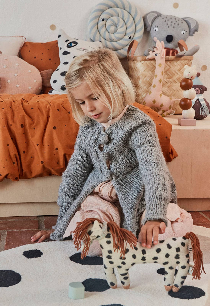 Lollipop Cushion - Blue - Laeta Kids