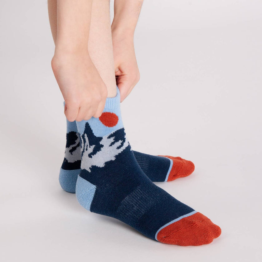 Merino Wool Mini - Crew Socks (Pack of 3) - Laeta Kids