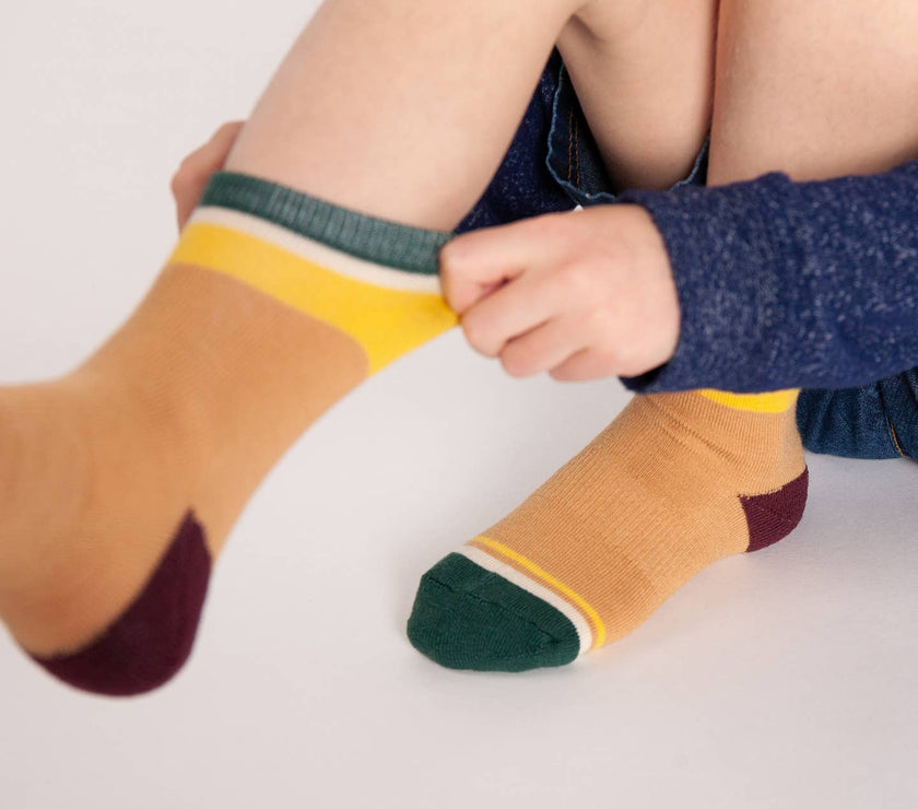 Merino Wool Mini - Crew Socks (Pack of 3) - Laeta Kids