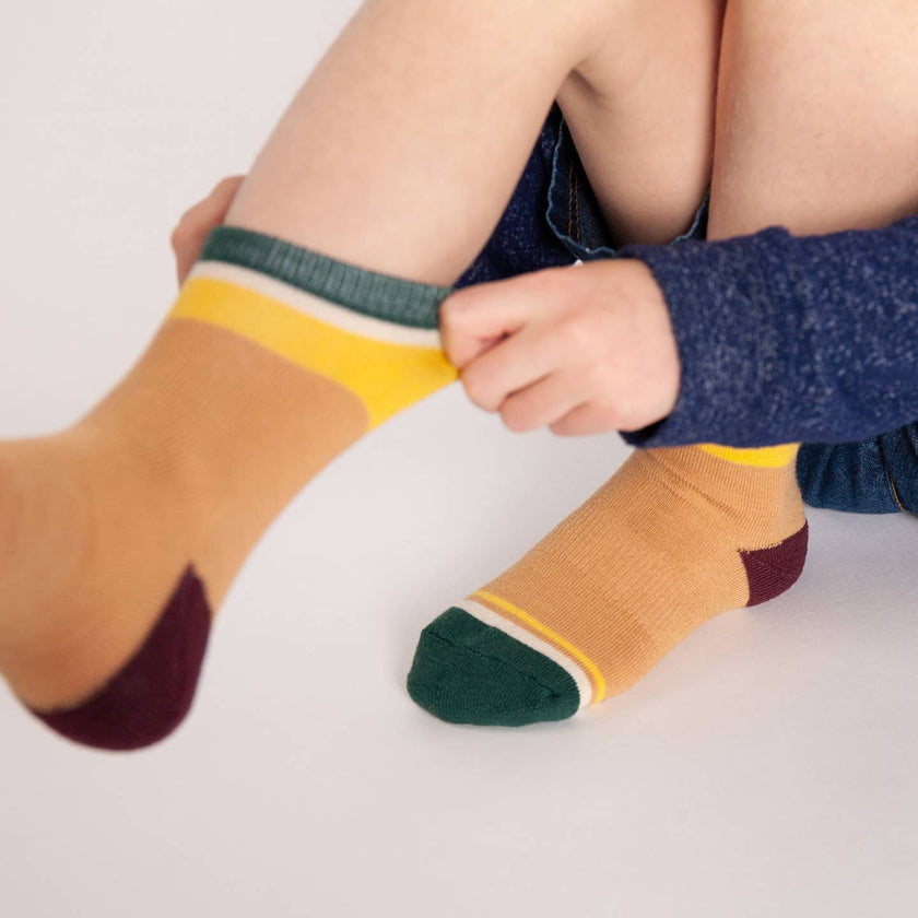 Merino Wool Mini - Crew Socks (Pack of 3) - Laeta Kids