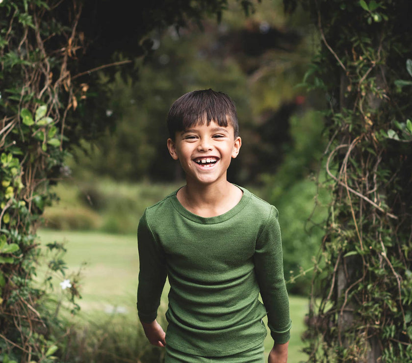 Merinosilk Top - Mashine Washable, Organic - Laeta Kids