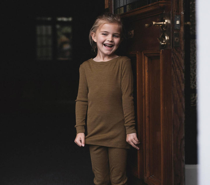 Merinosilk Top - Mashine Washable, Organic - Laeta Kids