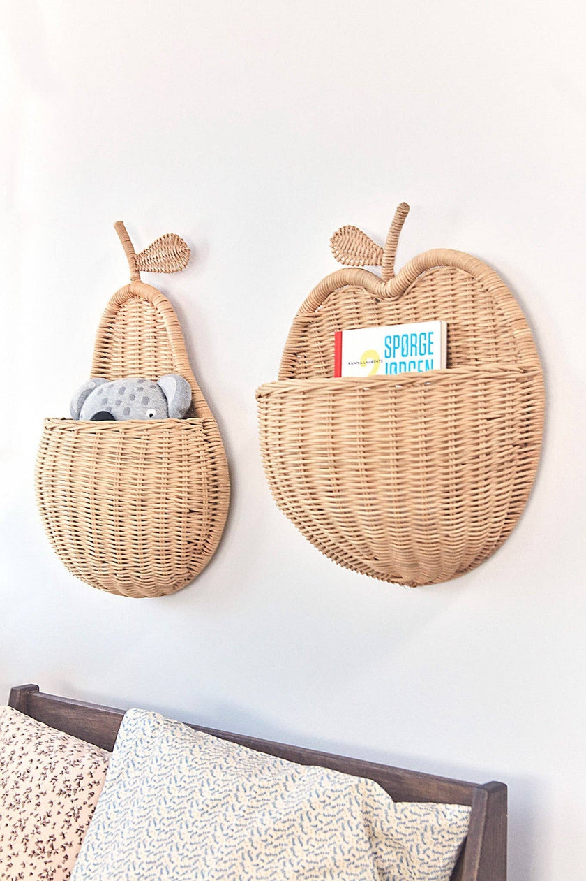 Pear Wall Basket - Laeta Kids