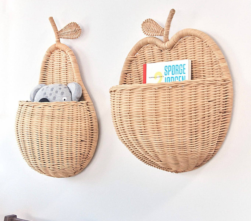 Pear Wall Basket - Laeta Kids