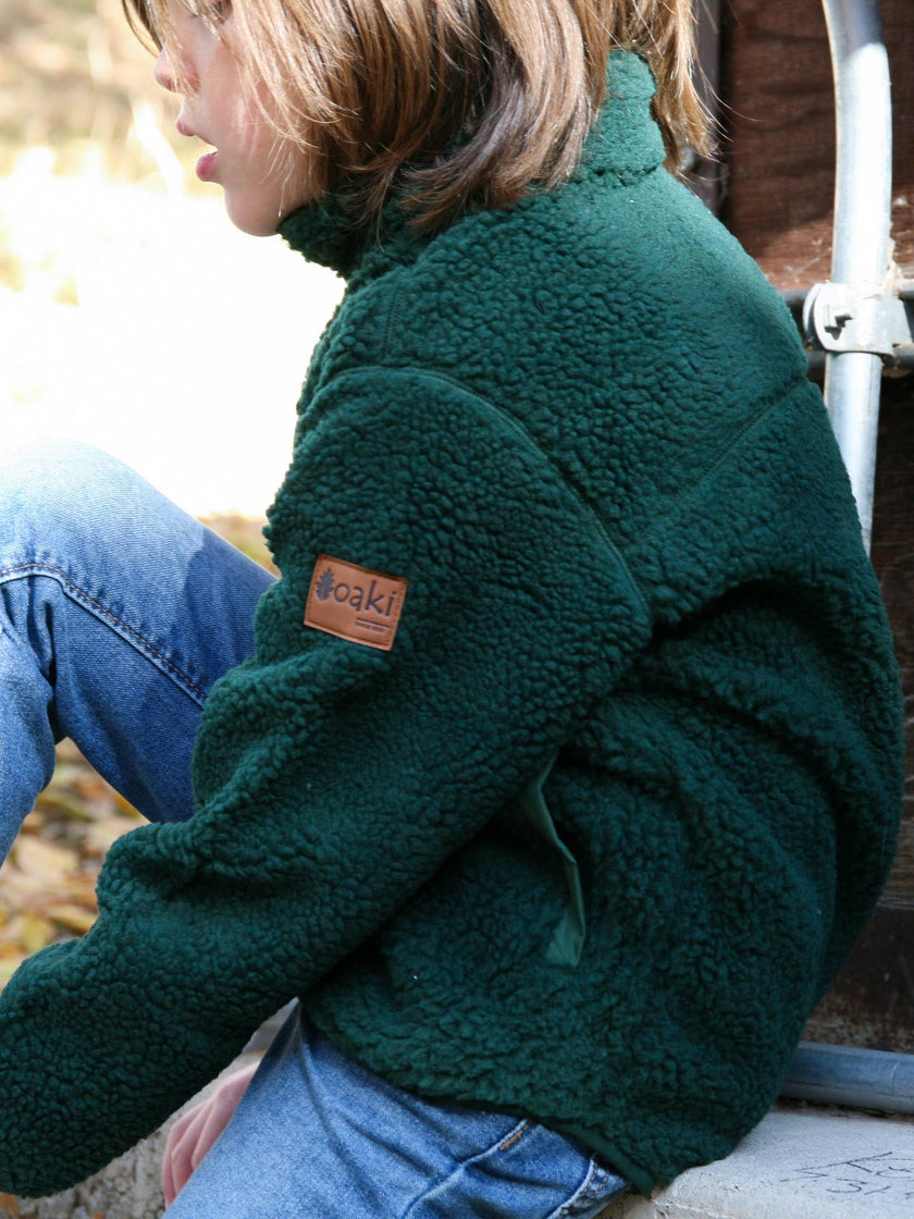 *Preorder* Sherpa Fleece Jacket - Laeta Kids