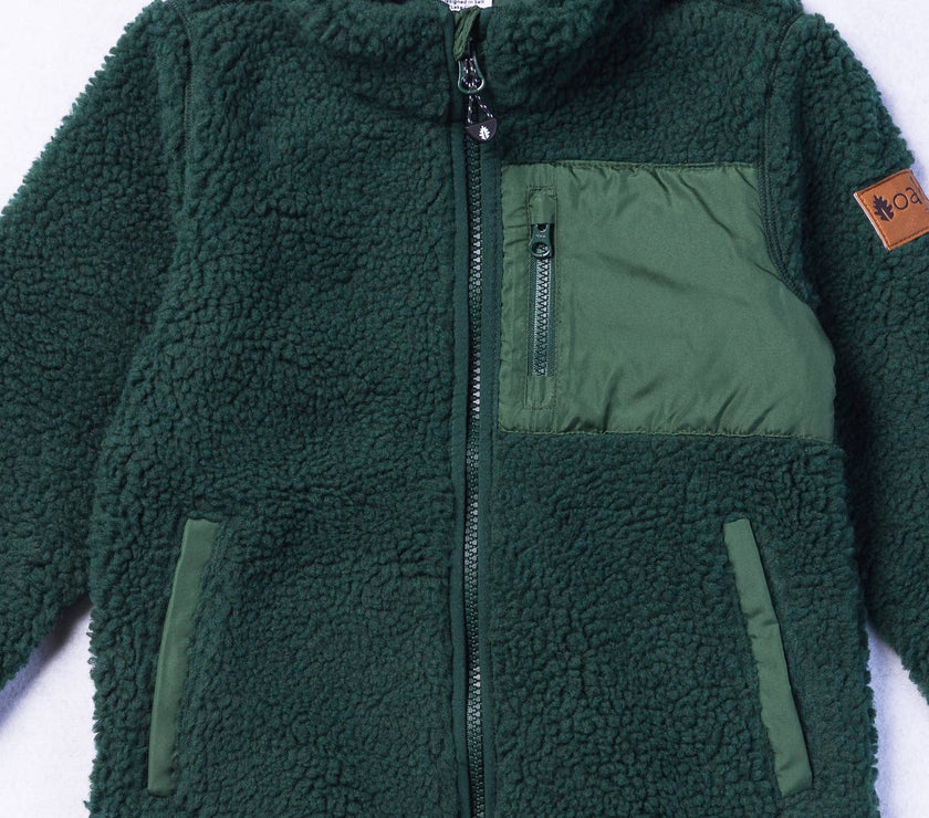 *Preorder* Sherpa Fleece Jacket - Laeta Kids