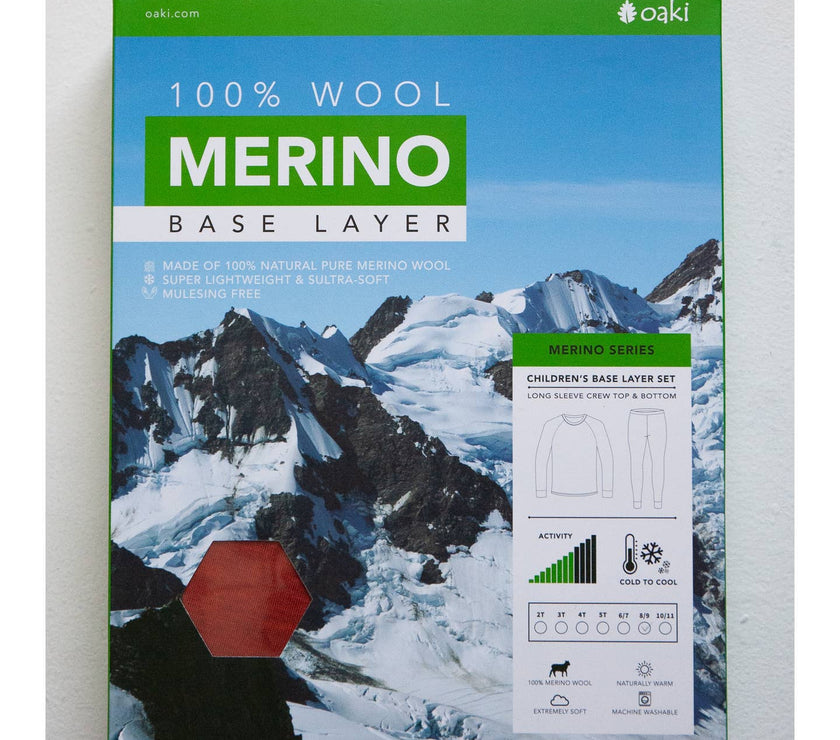 *Preorder* Supersoft Merino Wool Base Layer Set - Laeta Kids