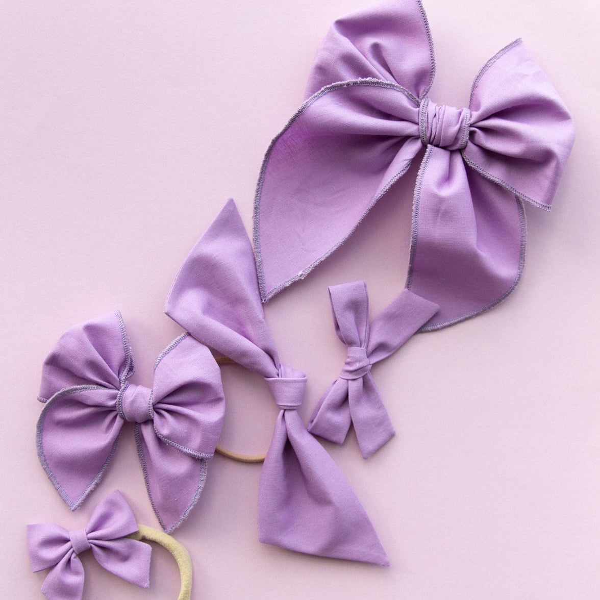 Striking Purple | Petite Party Bow - Laeta Kids