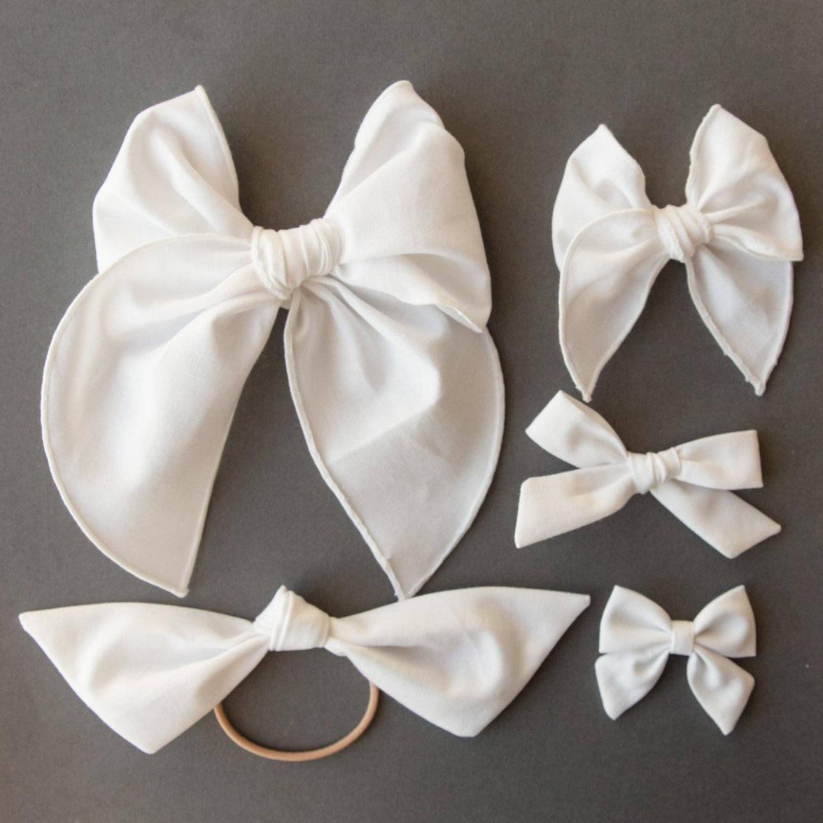 True White | Party Bow - Laeta Kids