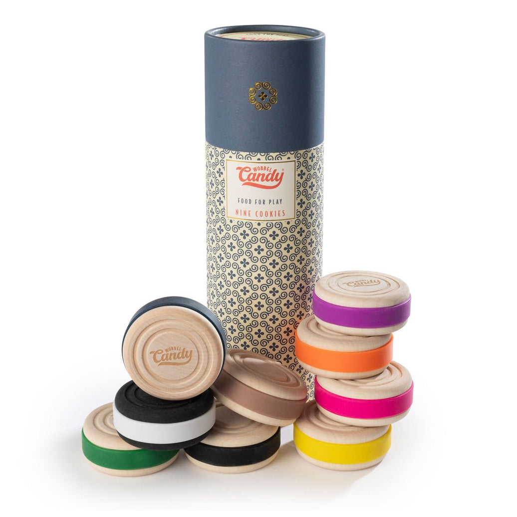 Wobbel Wooden Candy Cookies SAN FRANCISCO - Laeta Kids