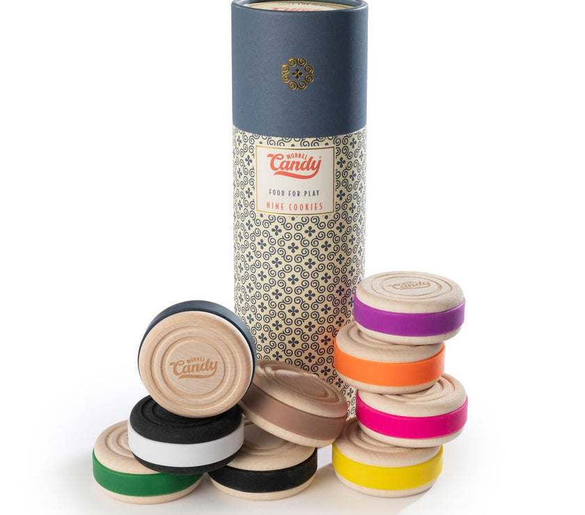 Wobbel Wooden Candy Cookies SAN FRANCISCO - Laeta Kids