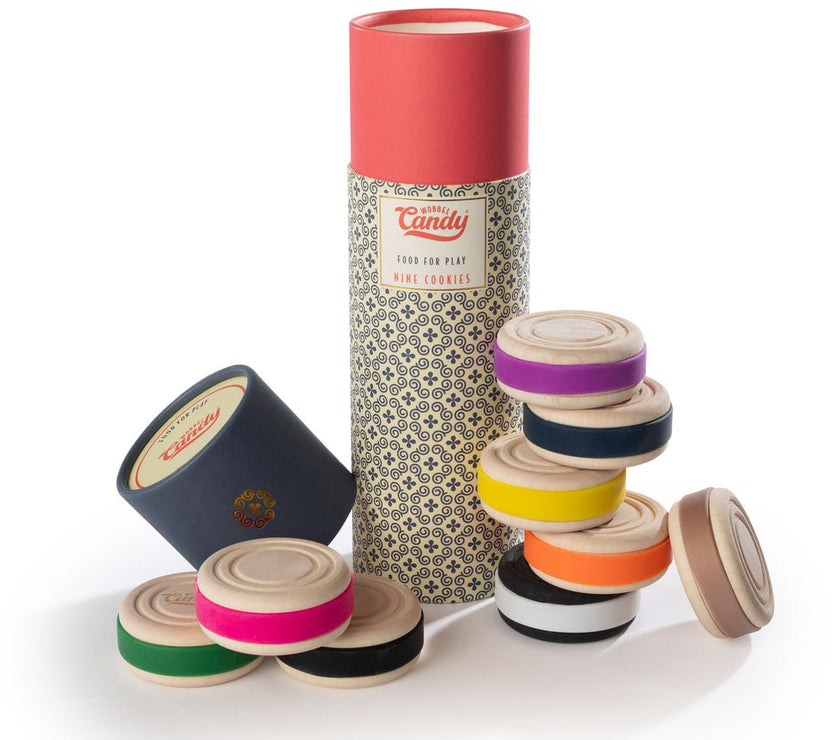 Wobbel Wooden Candy Cookies SAN FRANCISCO - Laeta Kids