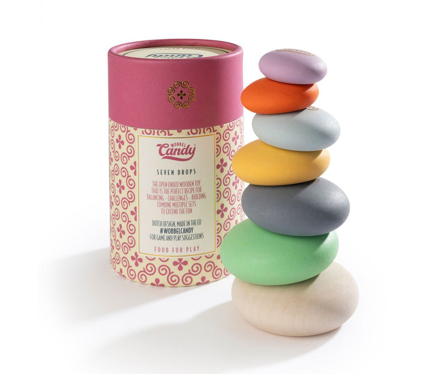 Wobbel Wooden Candy Drops BOMBAI - Laeta Kids