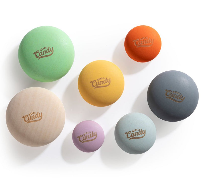 Wobbel Wooden Candy Drops BOMBAI - Laeta Kids