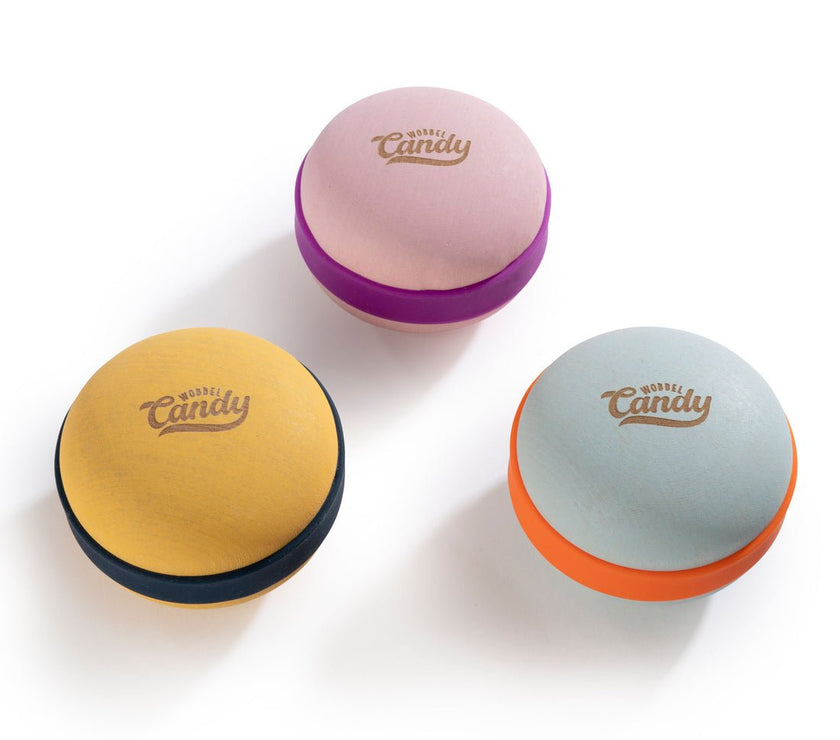 Wobbel Wooden Candy Macarons RIO DE JANEIRO - Laeta Kids