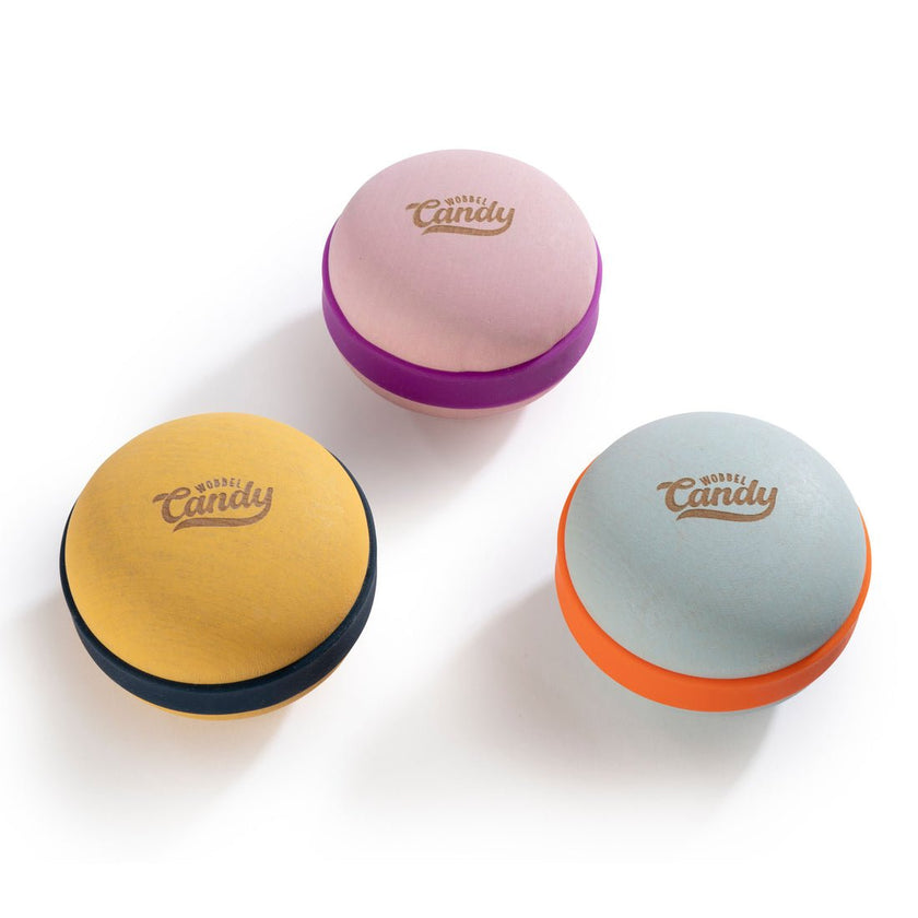 Wobbel Wooden Candy Macarons RIO DE JANEIRO - Laeta Kids